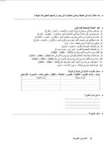 بنك اسئلة الاجتماعيات للامتحان الصف الثالث 2022 منهاج سوريا